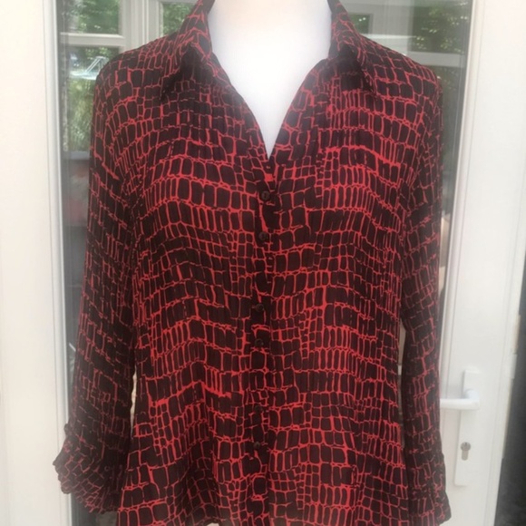 Marks & Spencer Checked Blouse - Picture 1 of 2